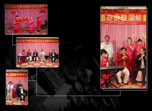 深圳新馬僑友會與圓嶺街道僑聯(lián)聯(lián)歡迎新年。李恩 攝