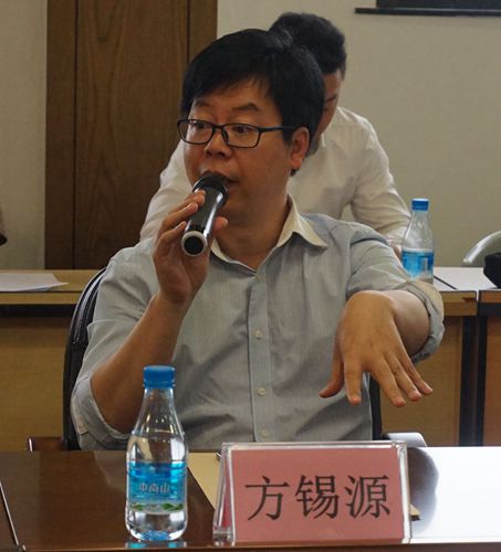 澳門中山僑界青年聯(lián)誼會(huì)方錫源會(huì)長發(fā)言。