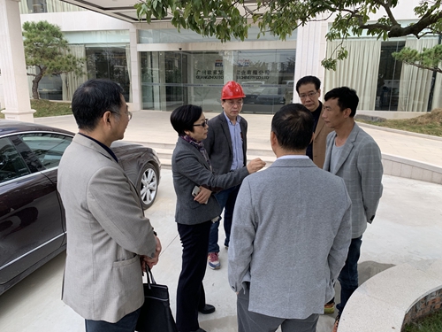 梁瑞冰主席在廣州歐萊斯機電實業(yè)有限公司調(diào)研