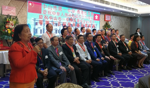 阮瑜珍會(huì)長(zhǎng)致辭。