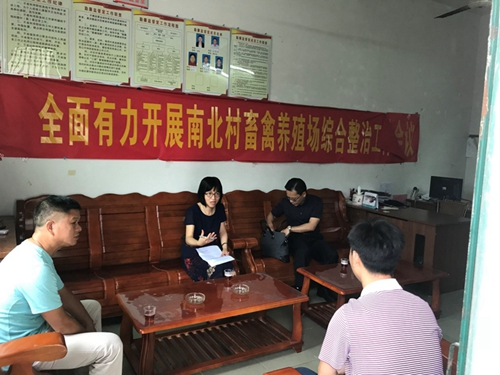 吳少姬副主席聽取匯報(bào)提出具體要求