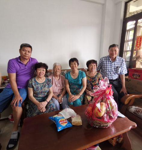 探訪95歲的桂蘭姨。